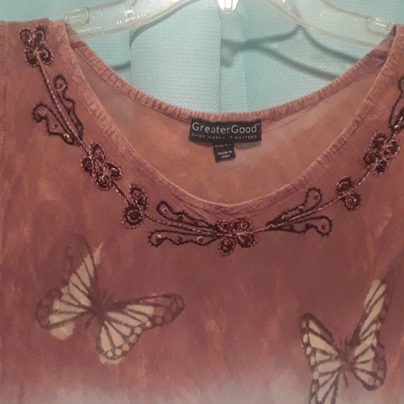 Butterflies tunic - Picture 2 of 3